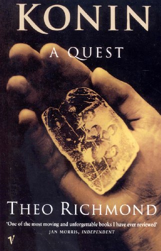 Book cover: hand holding a cracked stone tablet with etched figures.