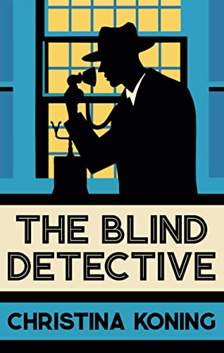 Book cover: Silhouette of a man with a hat using a vintage telephone.