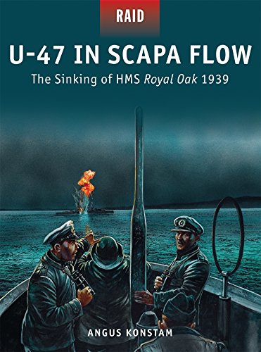 Book cover depicting a submarine attack and German sailors at sea.