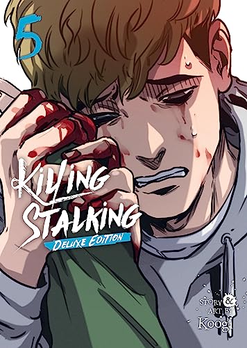 Dark comic book cover with violent and disturbing imagery, featuring a young woman.