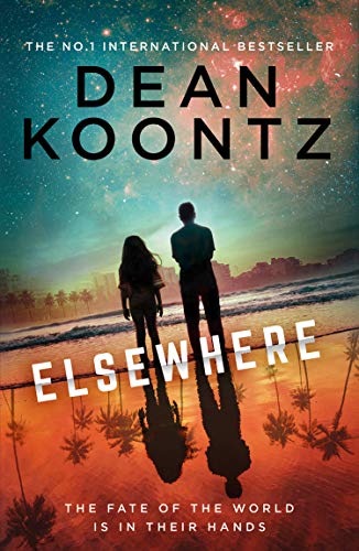 Book cover: two figures silhouetted against a beach and starry sky.