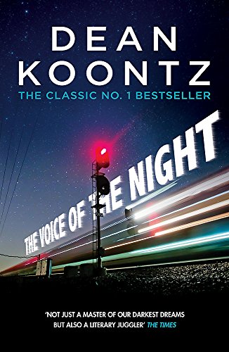 Book cover showing a train with motion blur at night and a red signal.