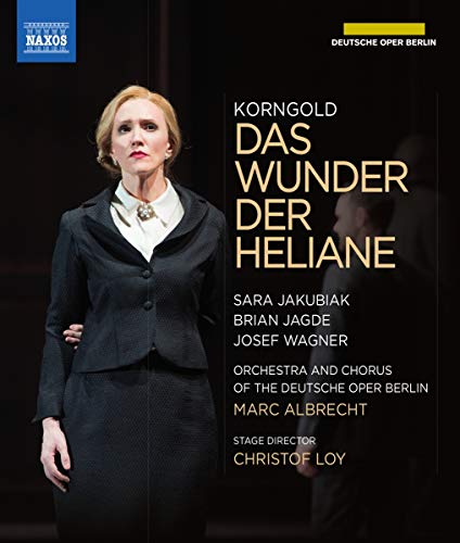Blu-ray cover for Korngold’s “Das Wunder der Heliane” opera, featuring Sara Jakubiak.