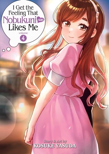 Manga volume 4 cover with a smiling woman with long brown hair.