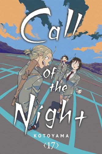 Manga cover featuring three students in school uniforms standing on a blue-lined ground.