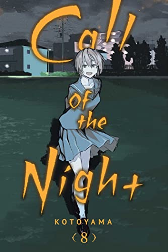 Manga cover: girl in blue dress against a dark, urban night scene.