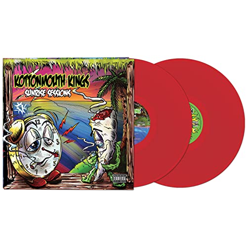 Kottonmouth Kings "Sunrise Sessions" vinyl record with colorful cover art.