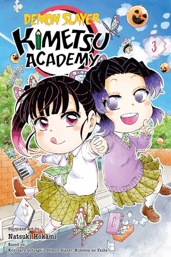 Manga cover featuring two chibi-style female characters in school uniforms against a blue sky.