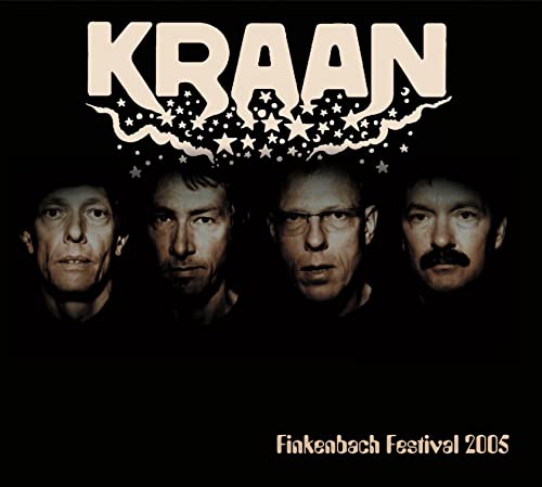 CD cover for Kraan’s “Finkenbach Festival 2005” featuring four band members.