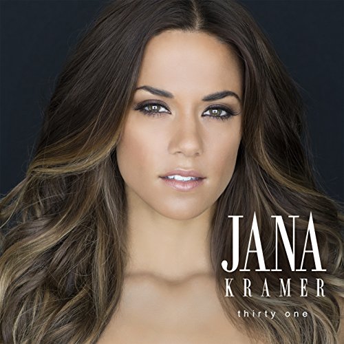 Jana Kramer album cover, close-up portrait of a woman with long hair.