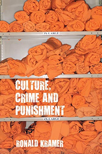 Book cover with orange prison jumpsuits and title "Culture, Crime and Punishment".