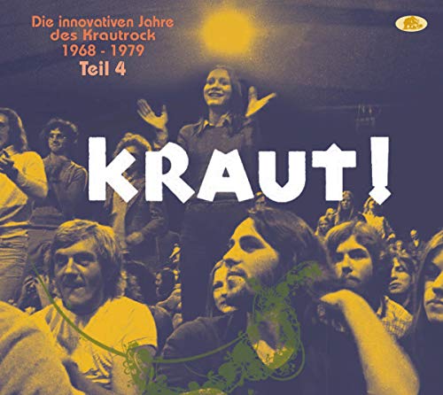 CD cover for “Krautrock” compilation, showing a 1970s concert crowd.