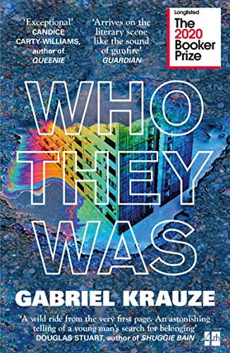 Book cover for Who They Was by Gabriel Krauze featuring a puddle reflection.