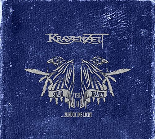 CD cover: dark blue textured background with bird and text design.