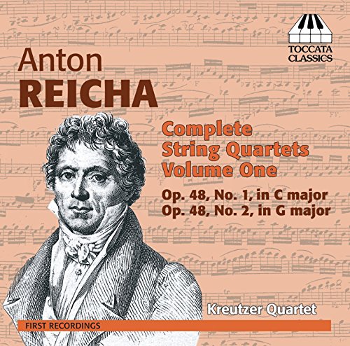 CD cover featuring composer Anton Reicha and musical notation.