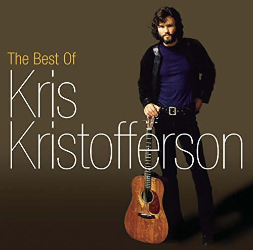 CD cover featuring Kris Kristofferson with a guitar, brown background.