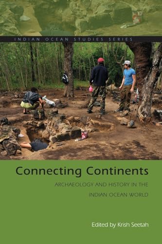 Book cover with archaeologists at a dig site in a forest.