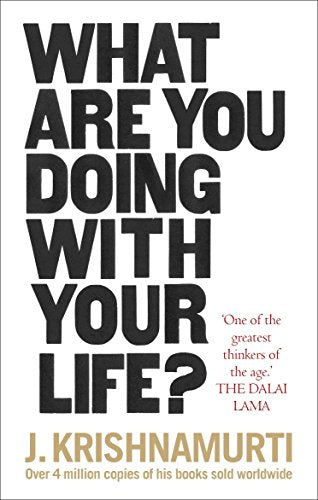 Book cover with bold black title, white background, and author's name in gold.