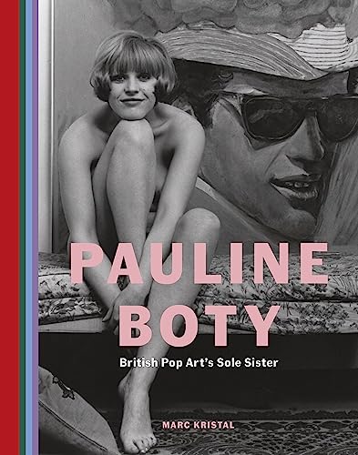 Book cover featuring a black and white portrait of Pauline Boty.