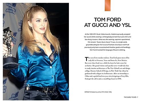 Book cover featuring Madonna in a blue satin shirt, holding an award.