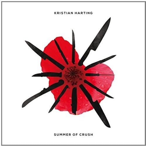 Album cover showing black knife silhouettes radiating from a central red poppy flower.