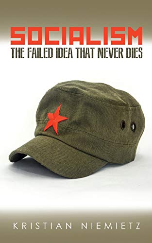 Book cover with "Socialism" title and a military cap with a red star.