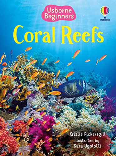 Book cover depicting a vibrant coral reef with colorful fish.