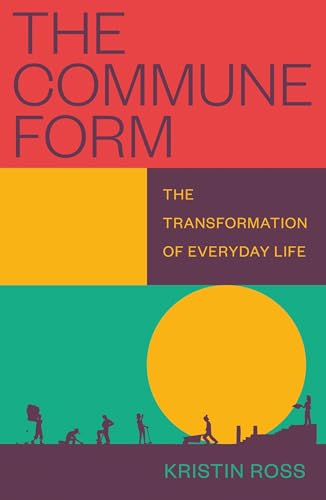Book cover with bold text and a colorful, geometric design featuring silhouettes.
