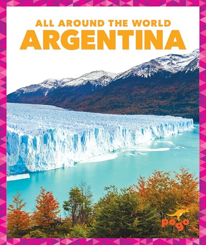 Book cover for "Argentina" featuring a glacier and snow-capped mountains.