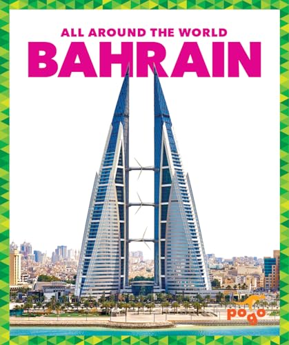 Book cover featuring Bahrain’s modern twin towers against a city skyline.