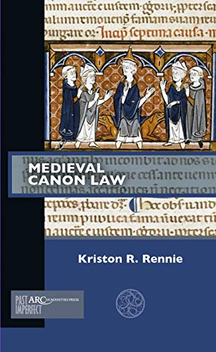 Book cover: "Medieval Canon Law" with illuminated manuscript illustration.