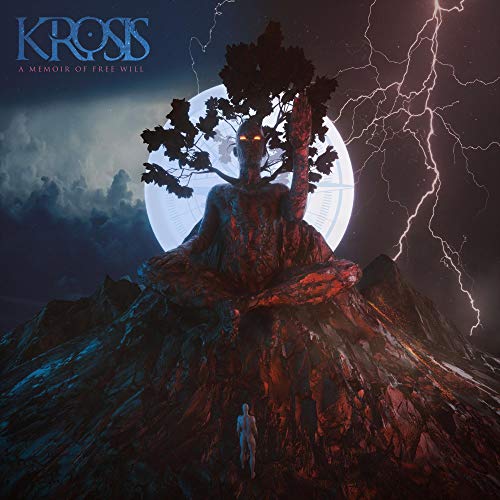 Album cover art: a humanoid figure sits on a rocky outcrop with a tree.