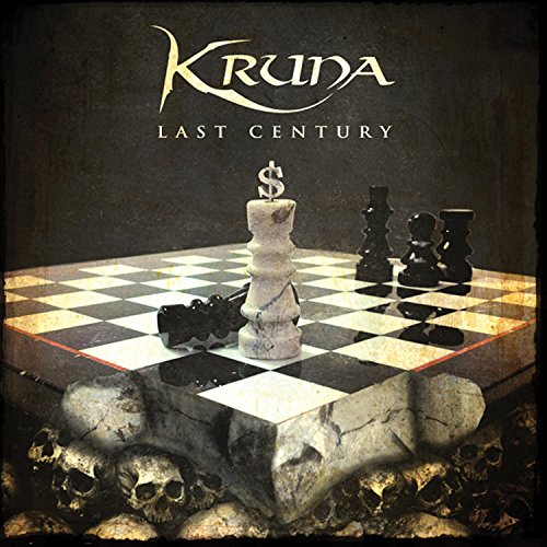 CD cover: chessboard with skulls, a dollar sign on a chess piece.