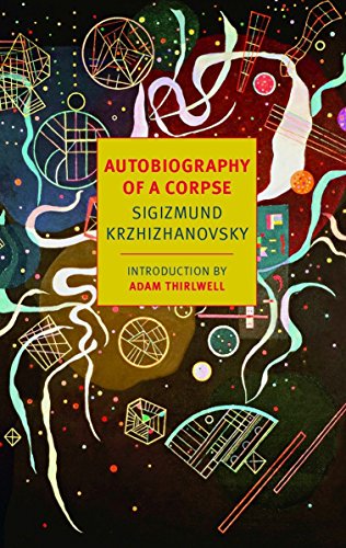 Book cover with abstract geometric shapes on a dark background and yellow text box.