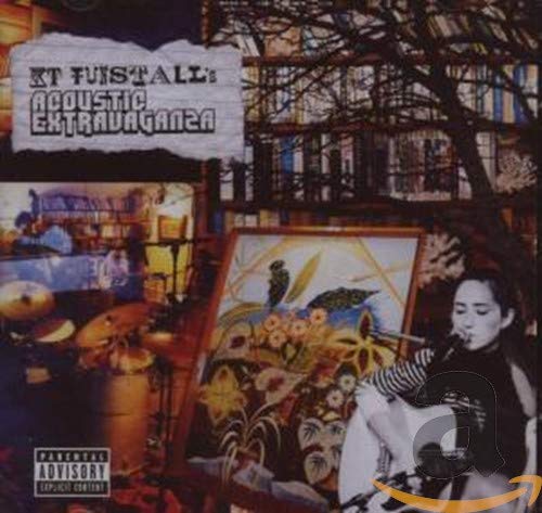 CD cover for Kt Tunstall's "Acoustic Extravaganza" featuring artwork and artist.