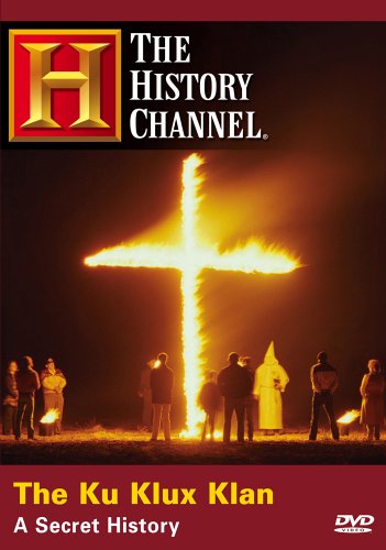 DVD cover for "The Ku Klux Klan: A Secret History" with burning cross.
