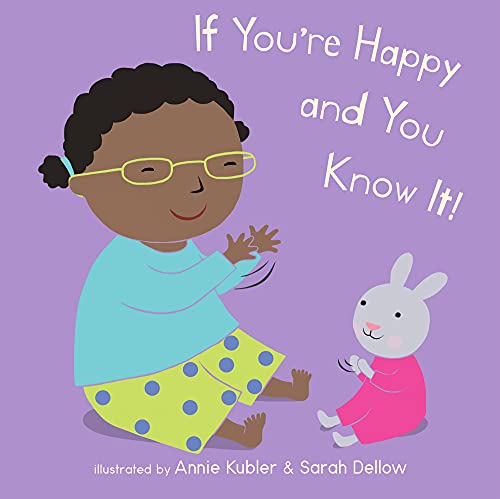 Book cover with a smiling child and a bunny, illustrated style.
