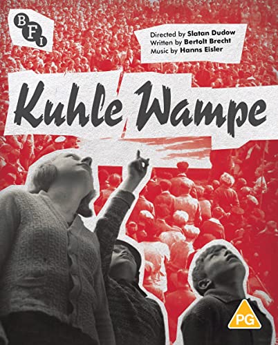 Blu-ray cover for “Kuhle Wampe” featuring a crowd and raised arms.