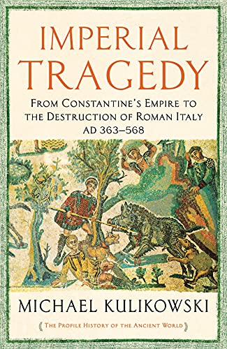Book cover: "Imperial Tragedy" with historical illustration of a hunt.