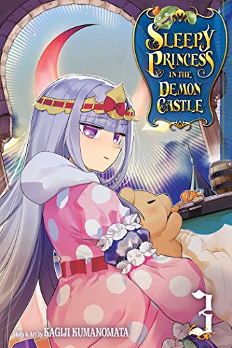 Manga cover: a princess with long white hair and a teddy bear.