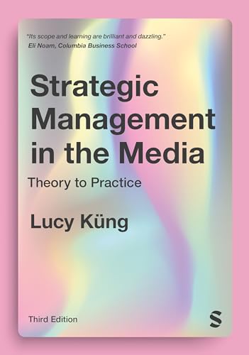 Book cover: "Strategic Management in the Media" by Lucy Küng, third edition.