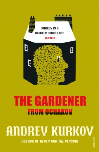 Book cover: yellow and black with a house and leafy head silhouette.