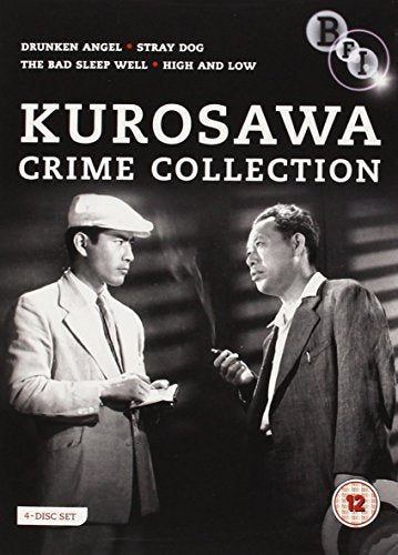 DVD cover for “Kurosawa: Crime Collection” featuring two men in a scene.