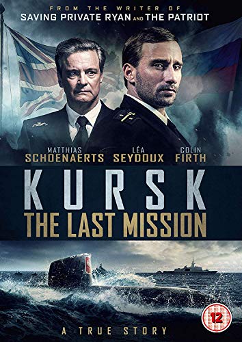 DVD cover featuring two men in naval uniforms with a submarine in the ocean.