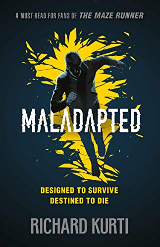 Book cover with dark colors, bold font, and possibly distressed or irregular design elements.