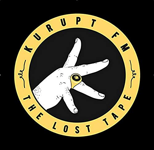 Kurupt FM album cover: hand gesture with a cannabis leaf ring.