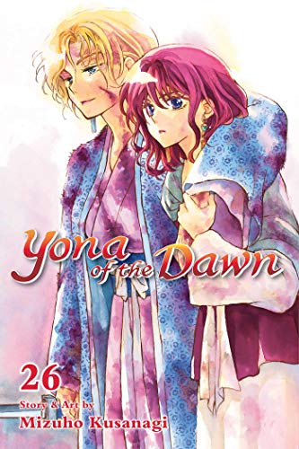 Manga cover featuring a blonde man and a red-haired woman in traditional robes.
