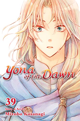 Manga volume cover featuring a young man with long, flowing blonde hair.
