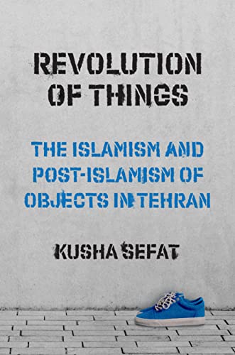 Book cover with blue text and a single blue sneaker at the base.