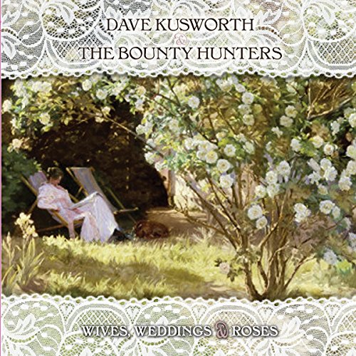 Vinyl album cover: painting of roses, a woman, and a garden scene.